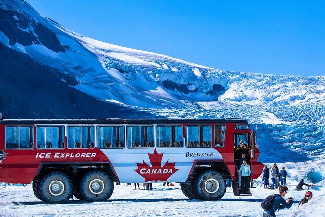 Jasper Columbia Icefields in April
