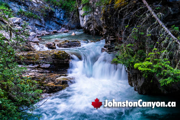 Johnston Canyon During April