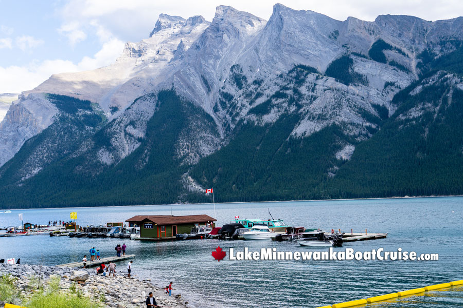 Lake Minnewanka Boat Cruise in April