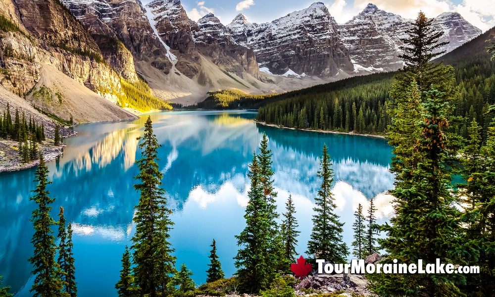 Moraine Lake in April